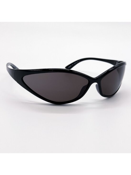 NEW BALENCIAGA BB0285S 001 SUNGLASSES BLACK UNISEX EYEWEAR BALENCIAGA main image 6